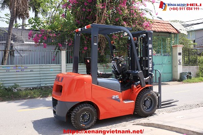 Xe Nâng Dầu HELI 2.5 Tấn K2 Series