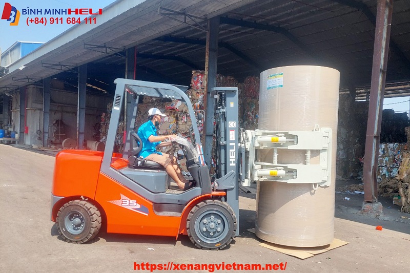 Bộ Kẹp Cuộn Giấy tròn