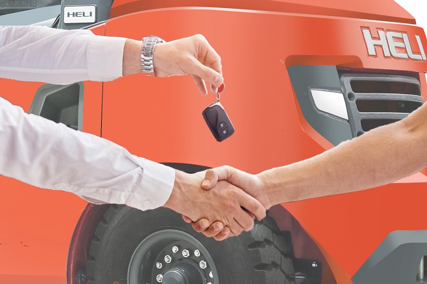 Mua Xe Nâng HELI Trả Góp