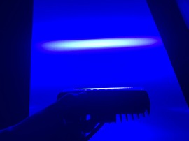 Đền Chiếu Vạch Xe Nâng LED Xanh 30W