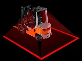 Đèn Chiếu Vạch Xe Nâng