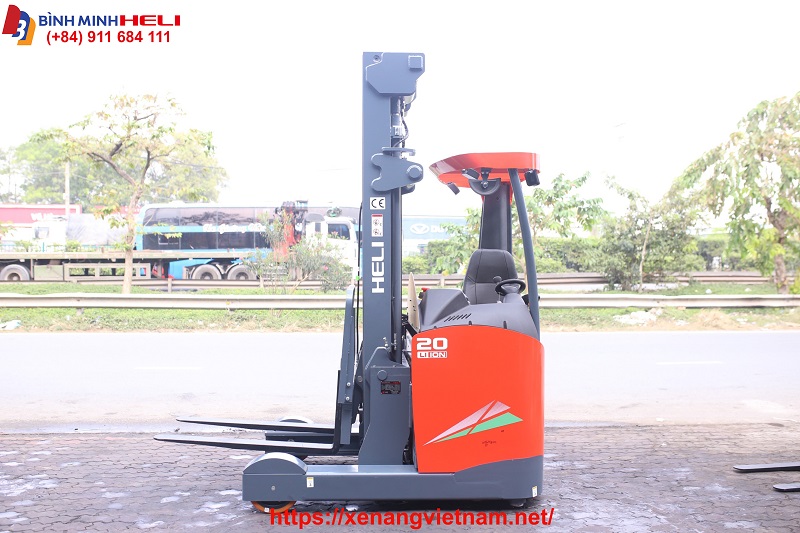 Xe Nâng Điện Đứng Lái Reach Truck