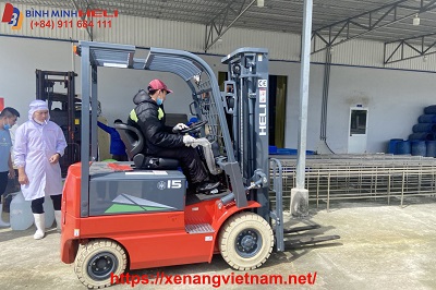 Xe Nâng Điện Kho Lạnh 1.5 Tấn