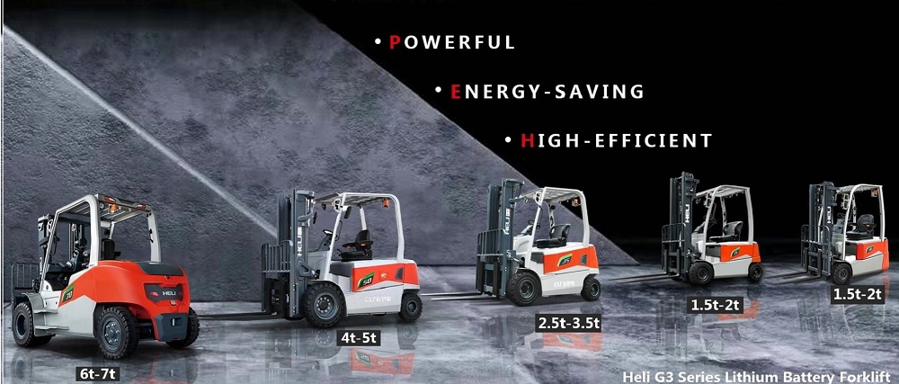 Xe Nâng Điện Ngồi Lái 4 BÁnh HELI