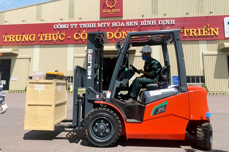 Xe Nâng Điện HELI 2.5 Tấn Tại Thái Nguyên