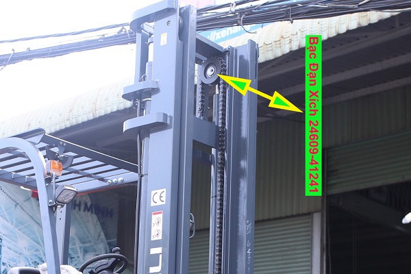 Vị trí lắp đặt bạc đạn xích 24609-41241 Vị trí lắp đặt bạc đạn xích 24609-41241