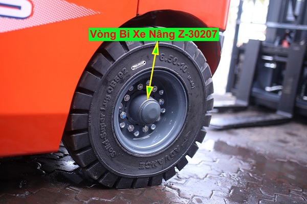Vị Trí Lắp Đặt Vòng Bi Moay Ơ Z-30207