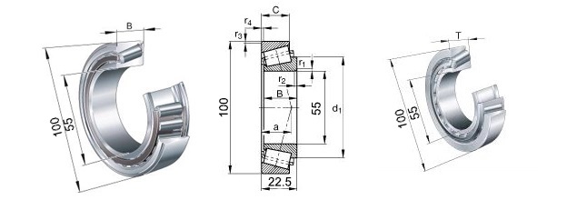 Kích Thước bạc đạn Z-30211