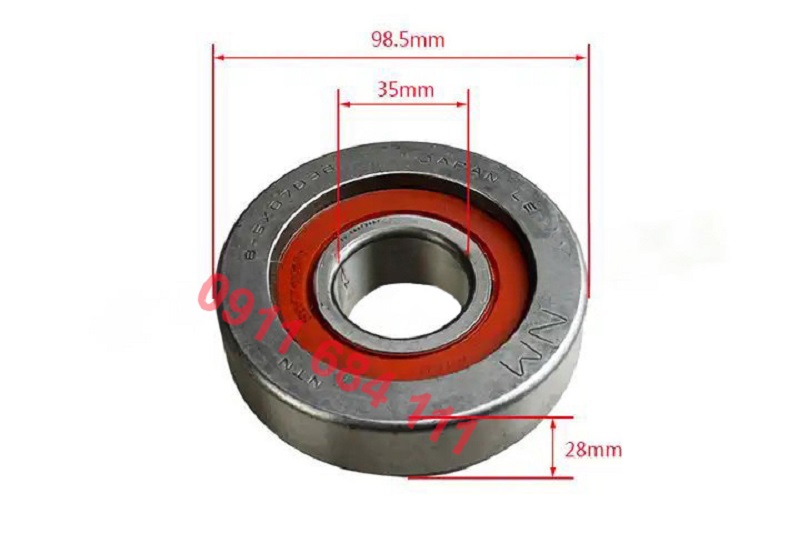 Kích thước bạc đạn 37A-9AA-2110 Kích thước bạc đạn 37A-9AA-2110