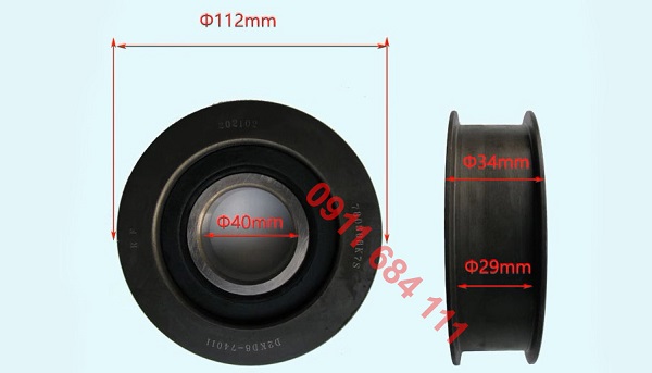 Kích Thước Bạc Đạn Xích 780308K Kích Thước Bạc Đạn Xích 780308K