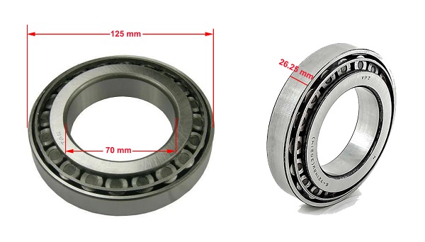 Kích Thước Vòng Bi Z-30214