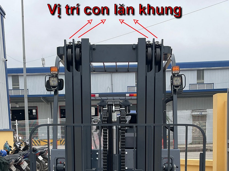 Vị Trí Lắp Đặt Con Lăn D01D8-02151 Vị Trí Lắp Đặt Con Lăn D01D8-02151