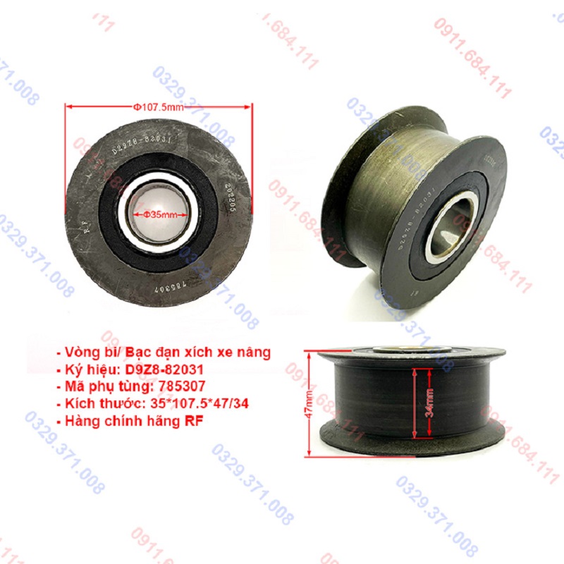 Kích Thước Vòng Bi 785307