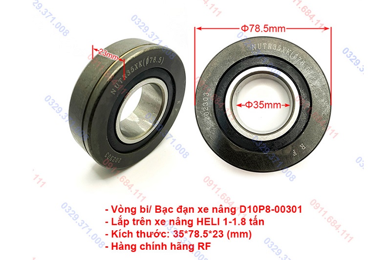Kích Thước Vòng Bi D10P8-00301