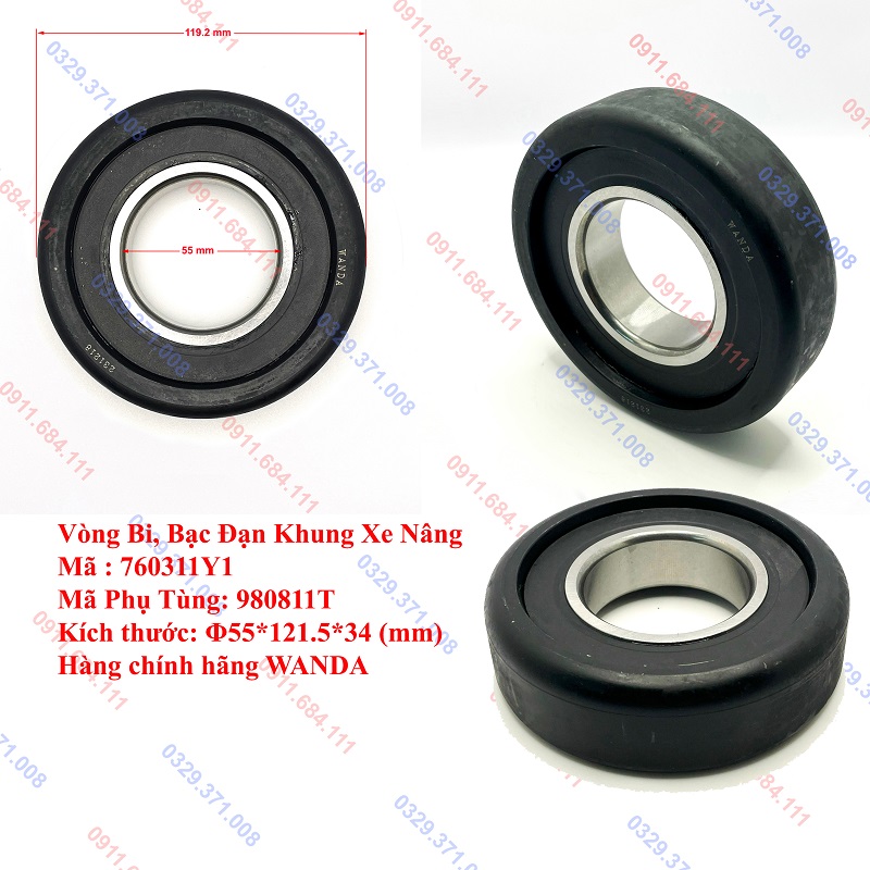 Bạc Đạn Khung Xe Nâng 760311Y1