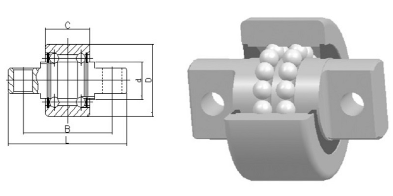 Con Lăn Khung Xe Nâng TCM