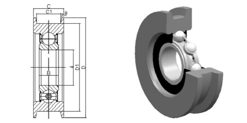 Pully Xích Xe Nâng TCM