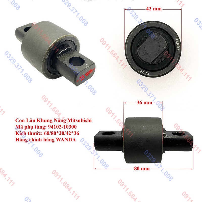 Con Lăn Khung Nâng 94102-10300 Con Lăn Khung Nâng 94102-10300