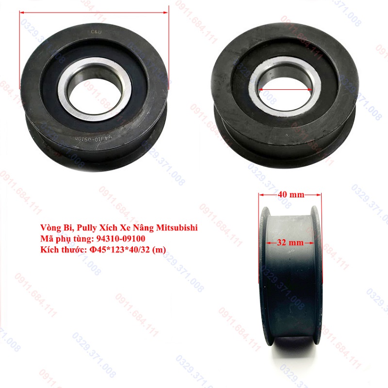 Vòng Bi Xích Xe Nâng 94310-09100