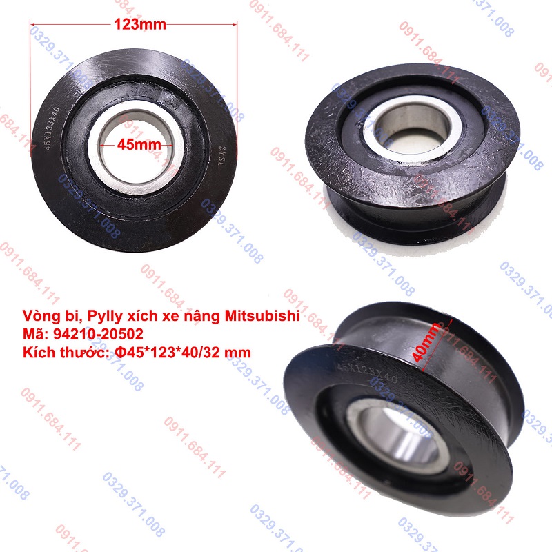 Bi Xích Xe Nâng Mitsubishi 94210-20502 Bi Xích Xe Nâng Mitsubishi 94210-20502