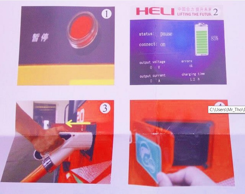 Hướng dẫn sử dụng ắc quy xe nâng điện lithium-ion