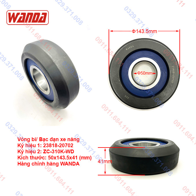 Bạc Đạn Khung Nâng 23818-20701 Bạc Đạn Khung Nâng 23818-20701
