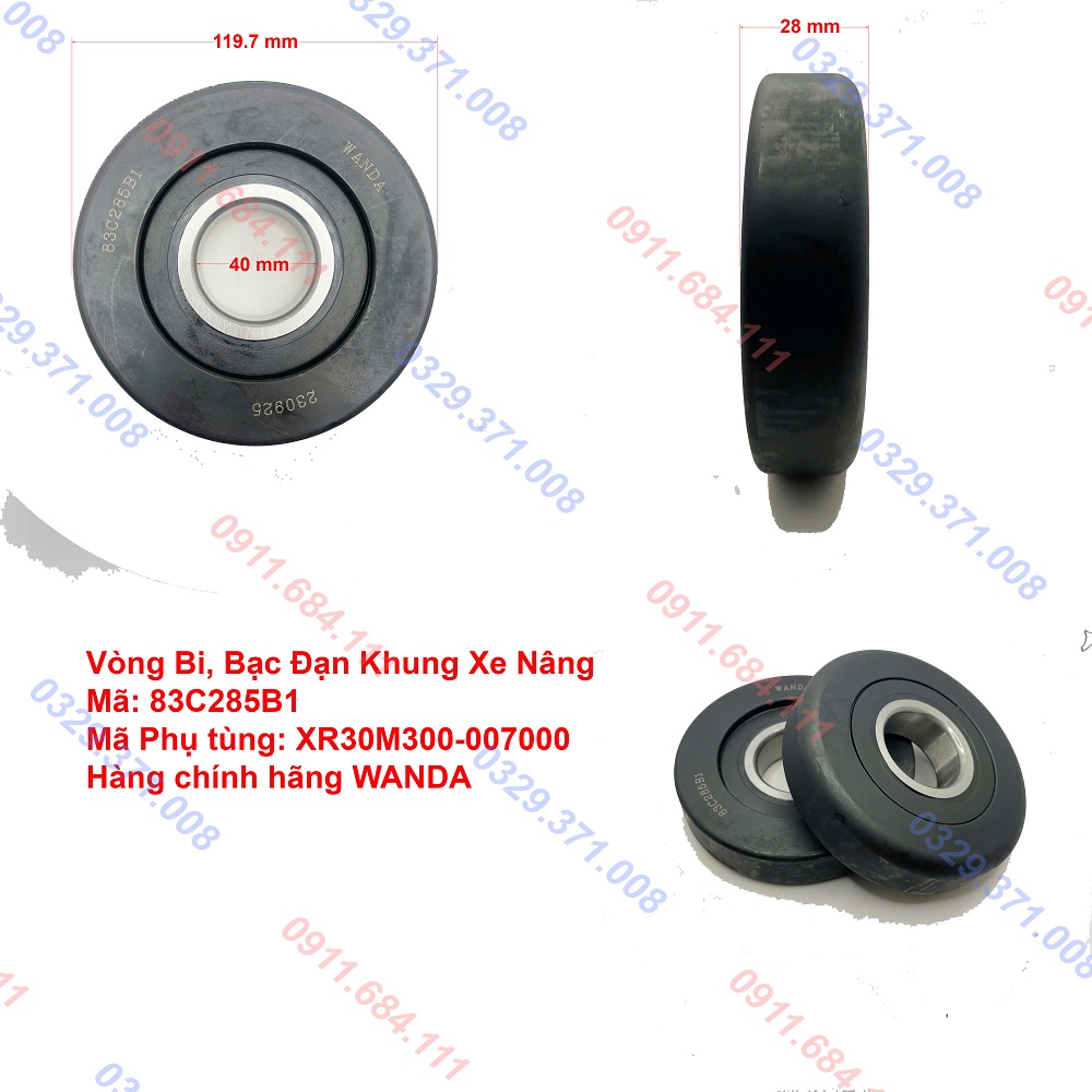 Bi Càng Xe Nâng 83C285B1 Bi Càng Xe Nâng 83C285B1
