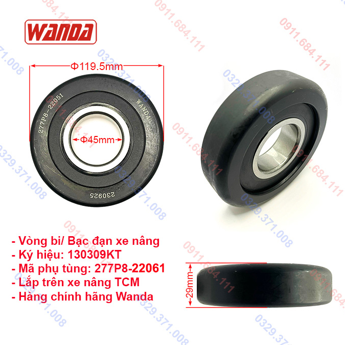Bi Càng Xe Nâng TCM 277P8-22061 Bi Càng Xe Nâng TCM 277P8-22061
