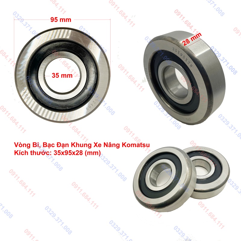 Bi Càng Xe Nâng Toyota 35x95x28