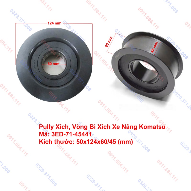 Bi Xích Xe Nâng Komatsu 3ED-71-45441 Bi Xích Xe Nâng Komatsu 3ED-71-45441