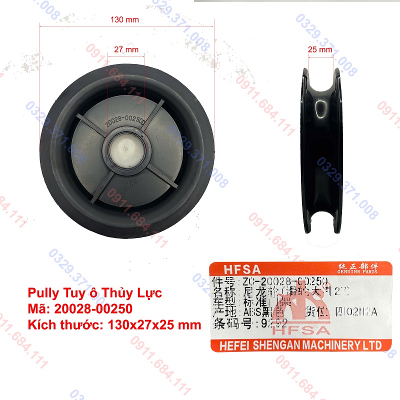 Puly Ống Thủy Lực 130x27x25, ZC-20028-00250 Puly Ống Thủy Lực 130x27x25, ZC-20028-00250