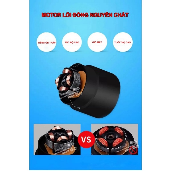 Motor đồng nguyên chất Motor đồng nguyên chất