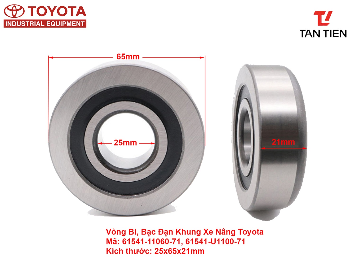 Vong-Bi-toyota-61541-11060-71--25x65x21-mm