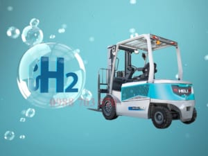 xe nâng heli chạy bằng khí hydro