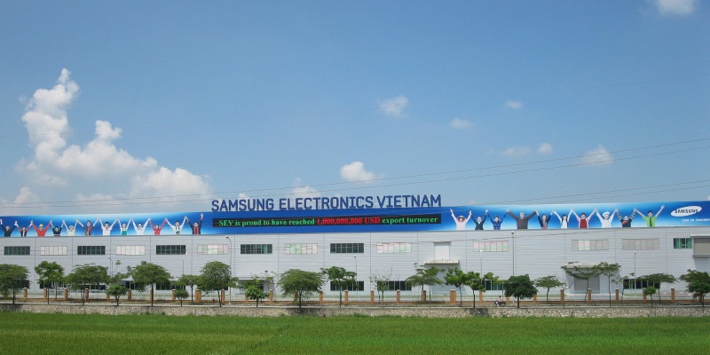 Nhà Máy SAMSUNG Electrocnic tại Thái Nguyên